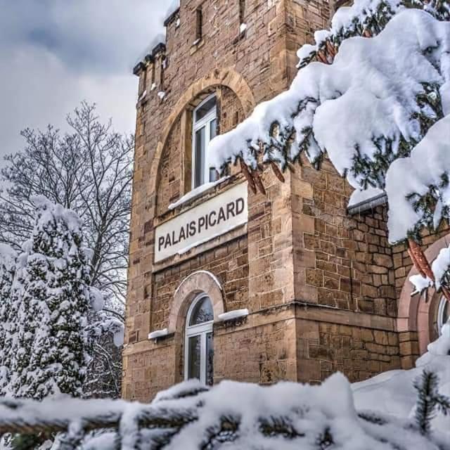 Villa Palais Picard Westfluegel Thale Esterno foto